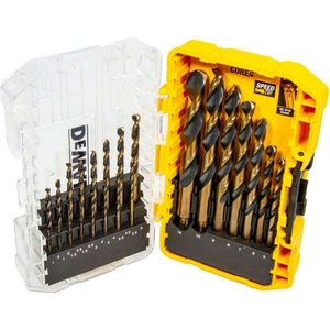 Dewalt - DT70729 - HSS-G Metaalborenset - 23-delig - Grijs - Tough Case