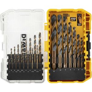 DeWALT DT70729 EXTREME™ Black&Gold Metaalborenset 23-delig in TOUGH CASE