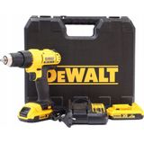 Dewalt - Accuboormachine - 18 Volt - Metalen Transmissie - Inclusief Batterijen en Koffer