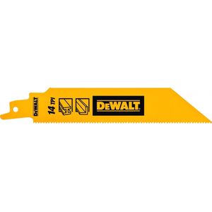DeWalt Accessoires Reciprozaagblad | Bi-metaal | 152x1,8  mm | metaal - DT90385-QZ