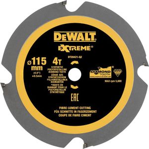 Dewalt - Lames de scie circulaire multi-matériaux, 115 mm, 4T DT20421-QZ