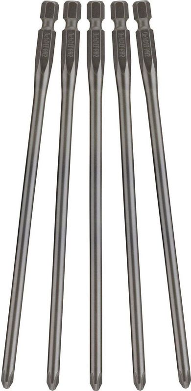 DeWALT DT20425 - Schroefbit Gipsplaat - PH2 - 156mm - Verpakkingseenheid 5 stuks