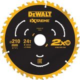 DEWALT DT20432-QZ Cirkelzaagblad 210 x 30 x 2.4 mm Aantal tanden: 24 1 stuk(s)