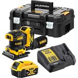 DeWALT DCW200P2 Accu Vlakschuurmachine 18V 5,0Ah in TSTAK