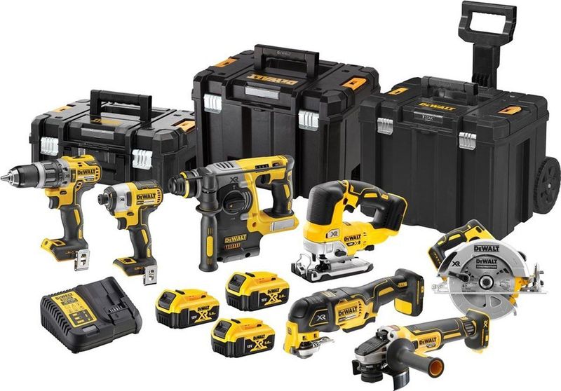 DeWALT DCK755P3T Accu Combiset 7-delig 18V 5,0Ah Li-ion