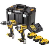 DeWALT DCK266P3T Accu Combiset DCD796 + DCF887 18V 5.0Ah XR Li-ion