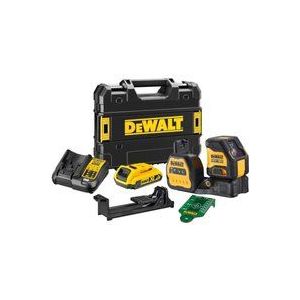 DeWALT DCE088D1G18 12V / 18V Li-ion XR Accu Zelfnivellerende Kruislijnlaser Set (1x 2.0Ah) In TSTAK Koffer - Groen