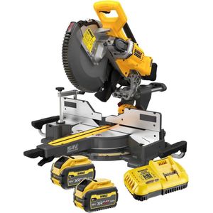 DeWALT DCS781X2 FLEXVOLT Accu Afkort- en Verstekzaag Brushless 54V 9.0Ah Li-ion