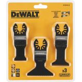 Set - Zaagbladen - Hout - Gipsplaat - Kunststof - 3 Stuks