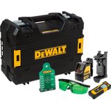 DeWALT DW0887100-1 Combiset: DW088CG Kruislijnlaser Groen + DWHT77100 Afstandsmeter