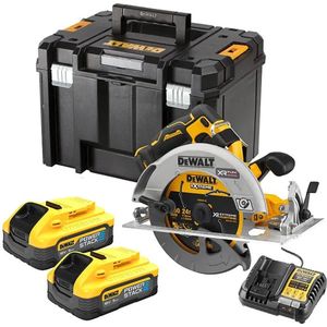 DeWALT DCS573H2T Accu Cirkelzaag 190mm 18V XR 5.0Ah POWERSTACK in TSTAK