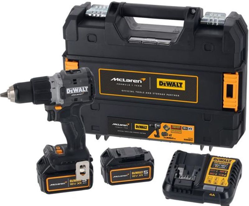 DEWALT DCD85MP2T - Snoerloze Slagboormachine - 18V - Zwart