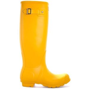 HUNTER Wellington Laarzen - Geel - Gehard Latex - Waterdicht