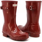 Hunter - Regenlaarzen - Zwart - Synthetisch - Gespsdetail