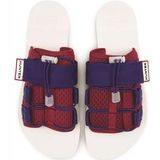 Hunter - Original Beach Slides - Rood Wit Zwart - Slipper