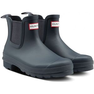 HUNTER Originele Chelsea rubberlaarzen voor dames, Donkerblauw, 40/41 EU