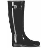 Regenlaars Hunter Women Refined Tall Gloss Black-Schoenmaat 40 - 41