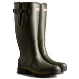 Regenlaars Hunter Men Balmoral Adjustable 3mm Neoprene Dark Olive-Schoenmaat 45 - 46