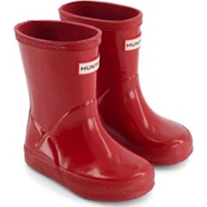 Regenlaars Hunter Toddler Original First Classic Gloss Military Red-Schoenmaat 23