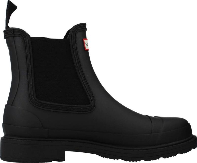 Hunter - WFS1018RMA - Chelsea Boots - Zwart - Waterdicht Natuurrubber