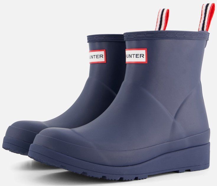 Hunter - 100% Recycled Play Short - Regenlaarzen - Blauw