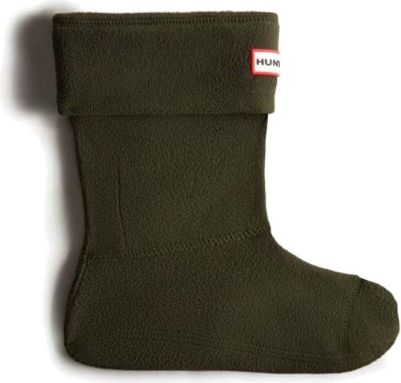 Laarzensok Hunter U Fleece Short Boot Sock Dark Olive