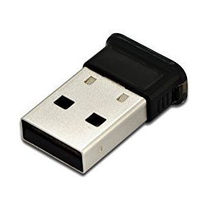 DIGITUS Bluetooth 4.0 USB-adapter - USB 2.0 - tot 10m bereik - voor laptop & desktop - Bluetooth-stick - Plug & Play