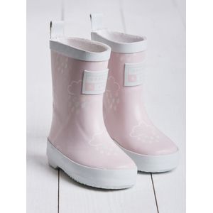 Grass & Air Kleuronthullende Regenlaarzen Baby Pink Maat 21 (UK4)