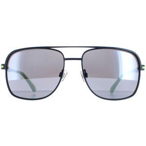Superdry Miami SDS 006 zwart en groen grijze zonnebril