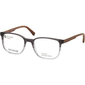 Botaniq Men's BIO-1011 Optical Prescription Eyewear Frames, grijs, 52, grijs, 52
