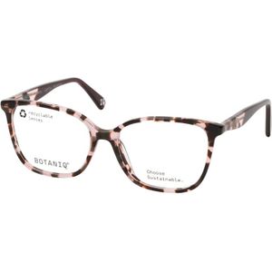 Botaniq Women's BIO-1057 Optical Prescription Eyewear Frames, Pink Tortoise, 52, Pink Tortoise, 52