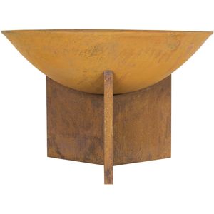 La Hacienda - vuurschaal Kala (Ø 56 cm) - Vuurschaal - Staal - Bruin