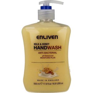 Enliven Anti-Bacterial Hand Wash Milk & Honey 500 ml