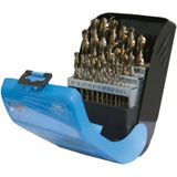 Silverline - Kobalt Boor Set - 25-delig - Ø 1-13 mm - Slijtvast