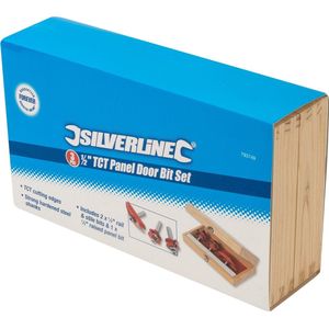 Silverline 1/2 inch TCT Paneel Frees Set - 1/2 inch - 3 delig