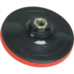 Silverline Steunschijf met klittenband - Ø 125 mm - M14 schroefdraad - Max 12.500 min-1