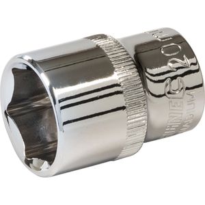 Silverline Zeskantige 3/8 metrische dop 18 mm
