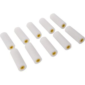 Silverline Mini Verfroller 100 Mm - Lak - 10 Stuks