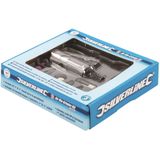 Silverline Pneumatische Slijp Set - 160 mm - 15 delig