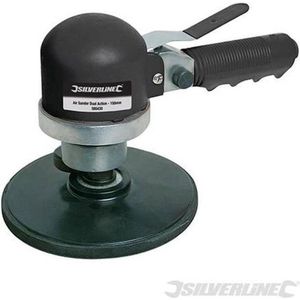 Silverline Pneumatische schuurmachine - 150 mm - aluminium constructie - variabele snelheid - dubbele rotatiestand