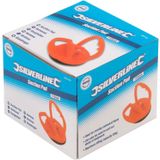 Silverline Enkele glasdrager - vacuüm druk - maximaal 35 kg - rubberen pad - 55 mm/115 mm