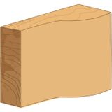 Silverline - Bündigfräser, 1/4 Zoll 1/2 x 1 Zoll