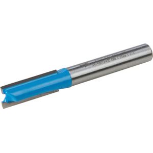 Silverline Rechte metrische groeffrees - TCT snijranden - 8 x 20 mm - geharde stalen schacht