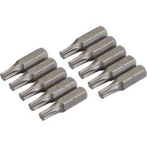 Silverline T25 Cr-V Schroevendraaier Bit - 10 Pak T25