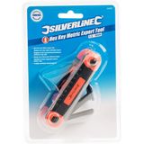 Silverline Inbus Sleutelset 8-delig - Staal - 1,5 T/M 8 Mm - Uitklapbaar