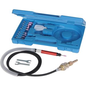 Silverline Pneumatische stift freesmachine - ingebouwde snelheidsregulator - 6,2 bar - 1,5 m luchtslang - inclusief accessoires
