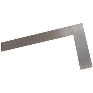 Silverline Blokhaak - Winkelhaak - Gehard Staal - 200 mm - Nauwkeurige Metingen