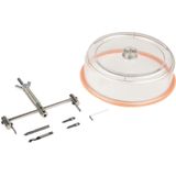 Silverline - Verstelbare Gatenzaag - Inclusief Stofkap - 40 tot 200 mm