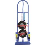 Silverline 633752 High-Back P-Handle Steel Sack Truck 250kg Laadvermogen