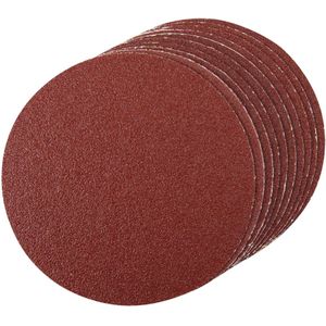 Silverline Zelfklevende schuurschijven - Ø 150 mm - Korrel 60 - 10 stuks
